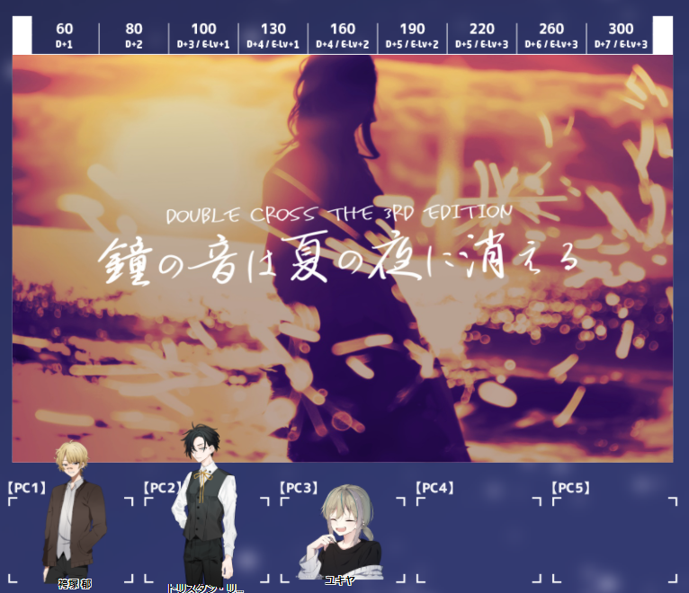 鐘の音は夏の夜に消える
